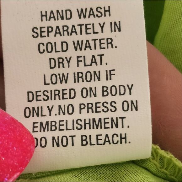 BARBARA GERWIT tunic length‎ embroidered floral Kurti size medium - Picture 9 of 9